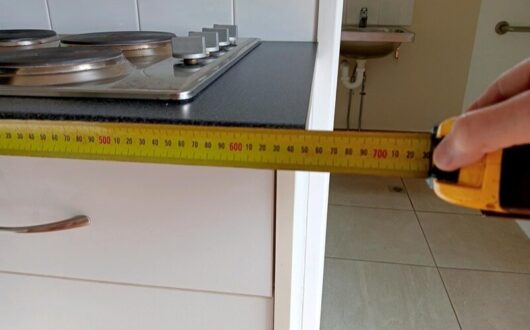 Accessible Cabin bench measurement - 650mm
