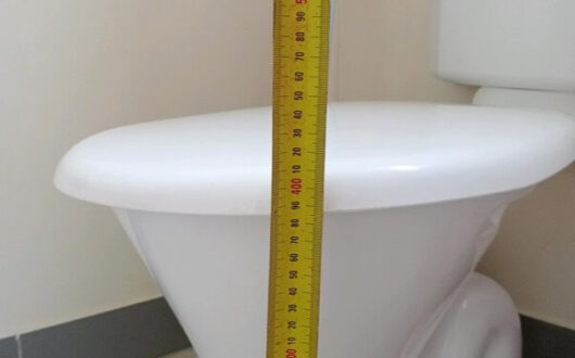 Accessible Cabin toilet height - 400mm